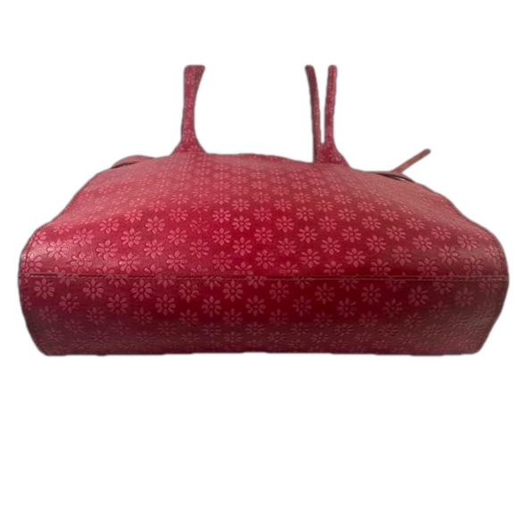 Holii Colorful Floral Tooled Leather Kakatiya Work Day Hand Bag Purse EUC - Picture 4 of 9